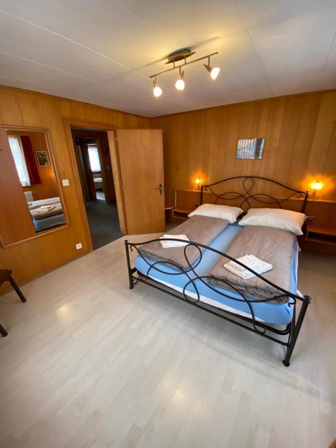 Ferienwohnung Allalinblick Saas-Fee Exterior foto