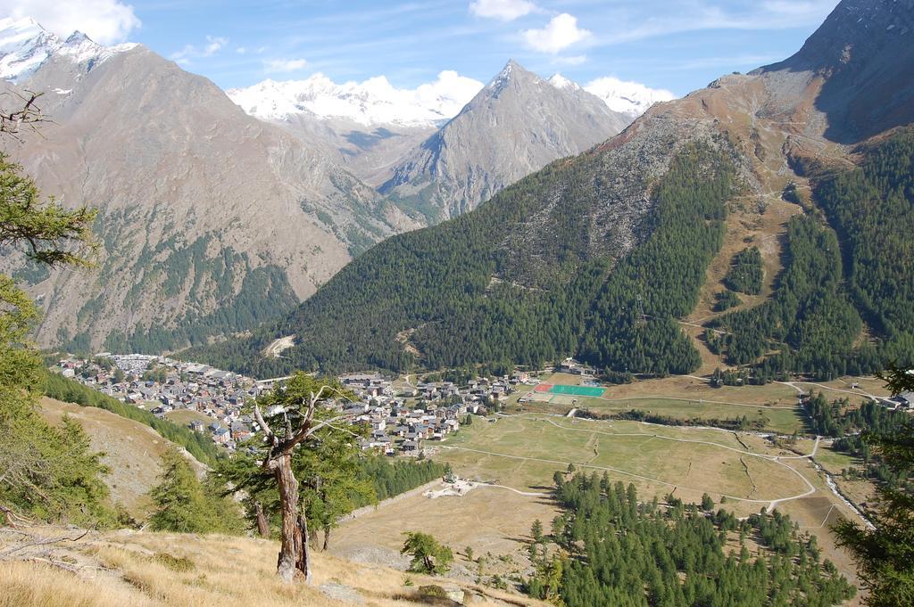 Ferienwohnung Allalinblick Saas-Fee Exterior foto